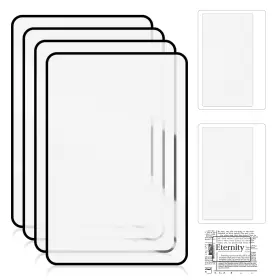 Vin Beauty 5062rmpr9760 6 Pcs Page Magnifying Sheet 3x Lightweight Optical Plastic Glass Mag