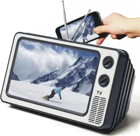 Skub0cckz4m25 Vinrage Pro 12 Inch Retro Tv For Elderly/ Mobile Phone Screen Magnifying Movies And Videos New
