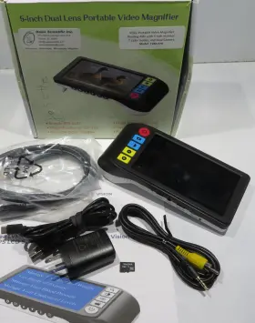 Lvm-570 Visee Low Vision 5 Inch Hd Portable Digital Video Magnifier Reading Aid