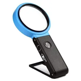 21ledvisionaid Visionaid 30x Hands-free Magnifying Glass With 21 Led Lights For Coins Jewelry Crafts