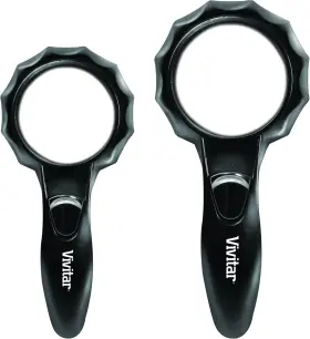 Viv-mag-2 Vivitar O166396 Optics Led Magnifying Glasses 2-pack