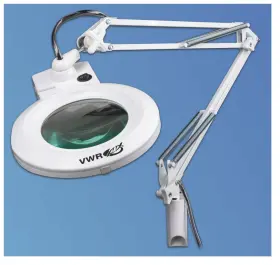 10048-662 Vwr 3x Magnifier Lamp Led 9.4 Watt 4 5/8 Inch Viewing Area Lab And Plant Dr