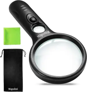 Wapodeai 313018886819 3x 45x High Magnification Suitable For Reading Jewellery Lnspection