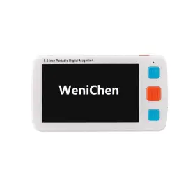 4x-32x Wenichen 712022250249 5.0 Inch Portable Digital Magnifier Zoom Electronic Reading Aid With F
