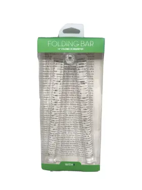 Withit Gear S-lsb-016-15-wb-01 16 Inch Folding 2x Magnifier 8 Dual Bar W Standard Ruler Optical Grade Acrylic Lens