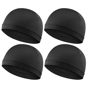 558194 Wy Lighting Level 4pcs Wave Cap For Men Silky Durags Elastic Band Caps 360 540 720 Waves