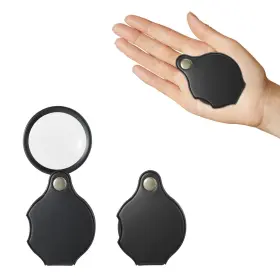 610435 Wy Lighting Level 1 Mini 2pcs 10x Small Magnifying Glass Pocket Magnifier Folding Hand Held Magni