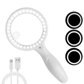 Xccbbow 755205393098 Magnifying Glass With Light 30x 60x For Reading Lighted - 3