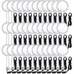 Ze-xinnun-24499 Xinnun 50 Pack Kids Magnifying Glasses Bulk Mini Handheld Magnifier Plastic Magnifyi