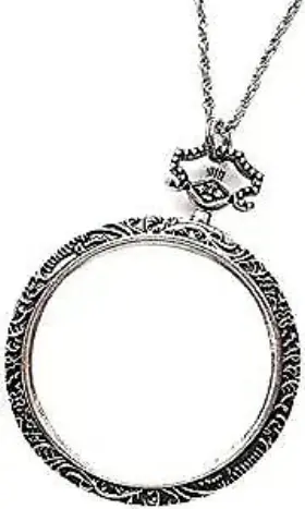 Xjcxzj 945598020587 Magnifying Glass Necklace For Women 10x Magnifiers With 40mm Diameter M