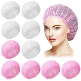 Uyzqlgxesq7894 Xlsxexcl 10pc Mesh Sleeping Caps For Curly Hair Womens Net Protection Nighttime