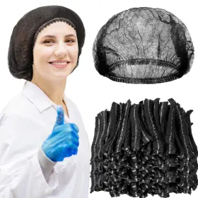Rs-yahenda-1387 Yahenda 500 Pcs Disposable Bouffant Caps Bulk Cap For Hair Elastic Dust Ha