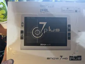 Em-rv7v Zoomax Snow 7 Inch Hd Portable Video Magnifier