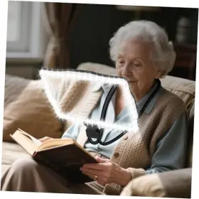 Nzv19h0307fdj Zqxjxz Large 10x Hands Free Magnifying Glass With Light For Reading Neck Wear