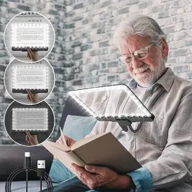 Nzv55h0424fdj31 Zqxjxz Rechargeable Hands Free Magnifying Glass With Light And Stand 43 Bright Led