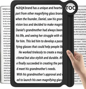 Nzv60h0509scfdj Zqxjxz 30x 6x Magnifying Glass Large Handheld Magnifier Glasses For Reading