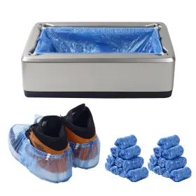 Zxfuture 726852547004 Automatic Shoe Cover Dispenser With 200 Pcs Disposable Covers Booties F