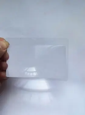 Zxuy 608506530993 3pcs Credit Card Size Pocket Magnifier Fresnel Magnifying Lens