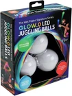 Led Juggling Balls Unique Wes Peden Model GLOW.0 Medium, White New. Price: $71.82.