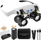 Jarlink Magnifying Glasses With Led Light, Hands Free Magnifier 14 Intercha New. Price: $19.89.