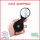 Deluxe Products Folding Pocket Magnifying Glass - Portable Compact Design For Tr New. Price: $21.40.