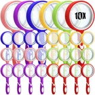 10X Magnifying Glass Handheld Shatterproof Reading Magnifier 50MM Colored Lens New. Price: $51.67.