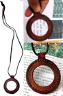 Nautical Vintage Leather Strap Necklace Magnifying Glass Magnifier Pendant New. Price: $20.06.