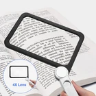 4X 20X Large Page Reading Magnifier Folding Handheld Magnifying Glass New. Price: $11.86.