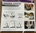 Magna Vision Smartphone Screen Magnifier Hands-free Adjustable Up To 300% Black New. Price: $22.99.