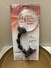 Carson 2X Led Attach Lighted Flexible Magnifier With Clamp Base AM-20 New. Price: $13.03.