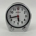 Reizen Talking Radio-controlled Battery Operated Clock White Face Used. Price: $27.29.
