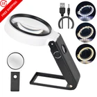 Bysameyee Magnifying Glasses With Light Stand, 20 X10 X3 Cm, Clear New. Price: $21.99.