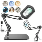 Magnifying Glass With Light Stand, 15X Dual Mount Magnifier Color ... New. Price: $43.15.