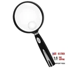 Feosky Handheld Reading Magnifier, 10X Shatterproof Lens, 75MM Silver New. Price: $16.89.
