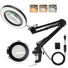 Lancosc 5X Magnifying Glass With Light Stand, 3 Color Modes Steple New. Price: $44.39.