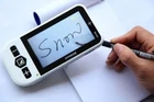 Zoomax Snow Handheld Video Magnifier EM-RV4VL New. Price: $199.00.