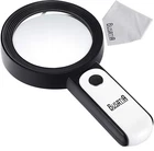 Busatia Magnifying Glass 30X, 18LED Handheld With Light, 4IN... New. Price: $19.43.