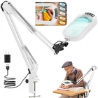 Jeedefi 14.35 Large Magnifying Glass Light And Clamp Real Color Modes New. Price: $67.73.