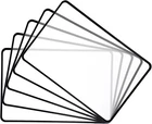 5PCS Full Page Magnifying Glass For Reading, 3X Lightweight Flat Clear, Black New. Price: $8.82.