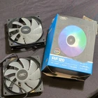 Deepcool RF120 Rgb Led Hydro Bearing 120MM Case Fan 56.5CFM 2-PACK Black Open. Price: $24.50.