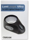 Carson Lumiloupe Ultra 5X Led Lighted Stand Magnifier Variable Brightness LL-88 New. Price: $19.99.