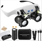 Jarlink Led Magnifying Glasses Headset 14 Lenses 3X 15X Up To 30X Hands-free New:. Price: $39.99.