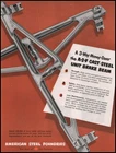 1951 American Steel Foundries Asf Cast Unit Train Car Brake Beams Print Ad Used. Price: $21.95.