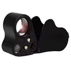 30X 60X Jewelers Loupe Magnifying Glass Magnifier Loop Jewelrycoin Pocket Light New. Price: $13.96.