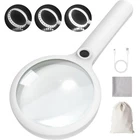 2000MAH Rechargeable Magnifying Glass With Light, 5X Handheld Lighted Magnifi... New. Price: $25.91.