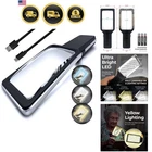 Magnifying Glass 6X Led Light Magnifier For Low Vision Seniors Macular Degene... New. Price: $59.86.