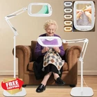 Hqgzql White Floor Magnifying Glass Extra Large New. Price: $94.99.