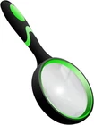 Dicfeos Magnifying Glass 10X Handheld Reading Magnifier - 75MM Large New. Price: $7.29.