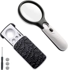 Jewelry Loupe Magnifier With Uv Led Light, Afunta 30X 60X 90X Black & White New. Price: $23.35.
