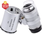 Mini Illuminated Jeweler Led Uv Lens Loupe With Retail Package (60X) New. Price: $13.28.